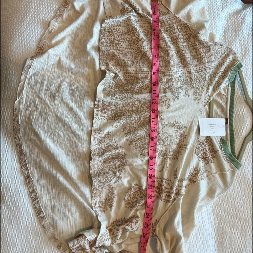 Free People True Perfection Tee In Almond Milk - Picture 13 of 16